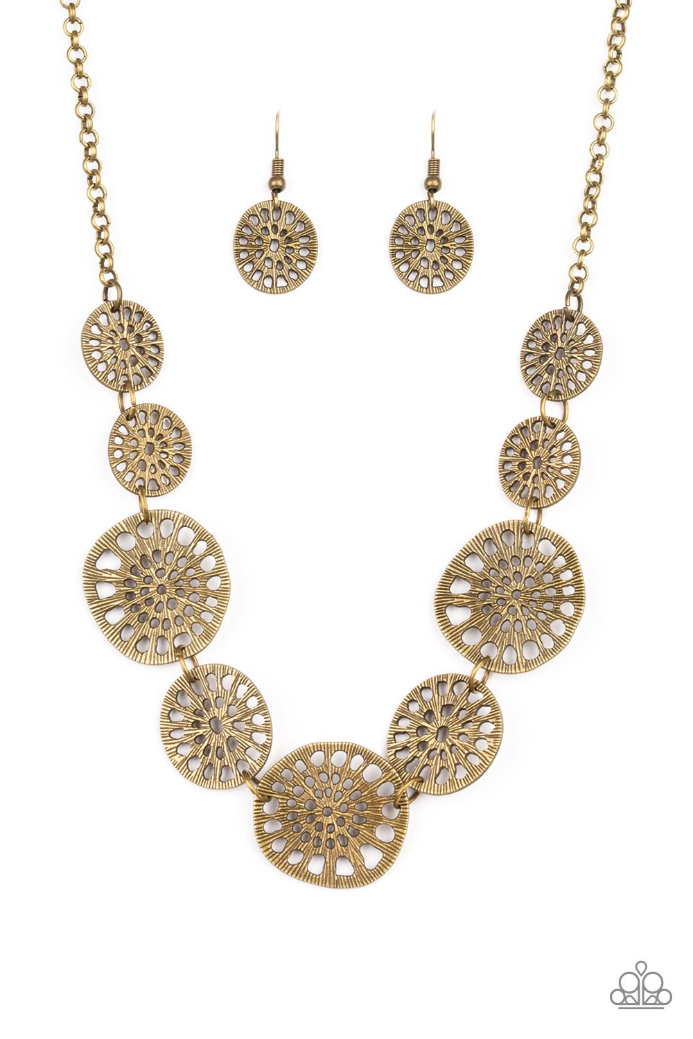 Your Own Free WHEEL - Brass Paparazzi