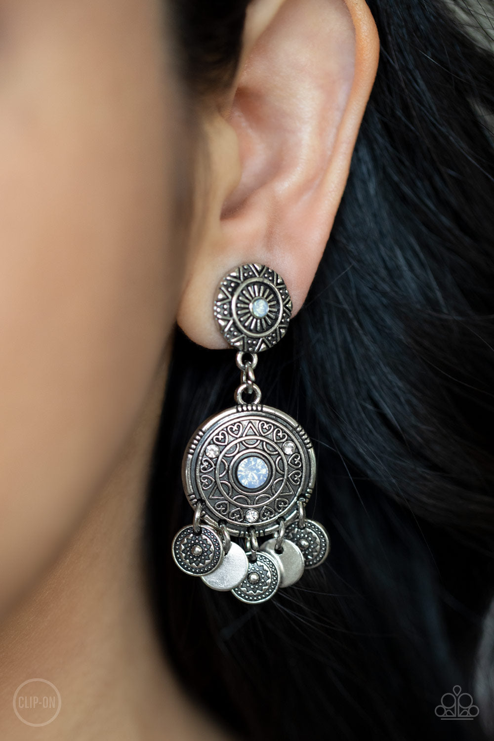 A DREAMCATCHER Come True Clip-On - Blue Paparazzi